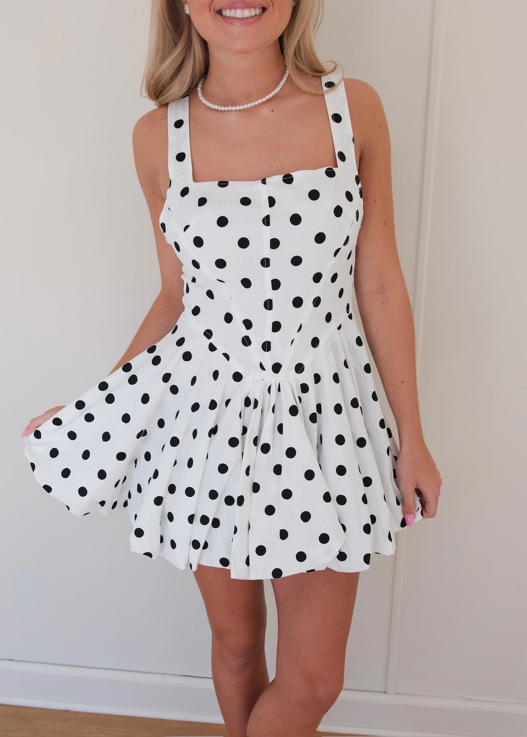 polkadot dress white Blaire Polka Dot – Indie Collection Date SHEIN ICON Women's Sexy 32.0 CARE Hand Wash Size:18 - Tall