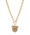 Bulldog Pendant Necklace