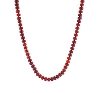 Beaded Necklace - Burgundy