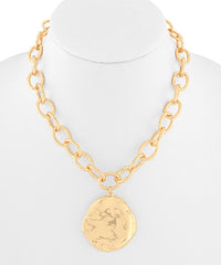Amelia Circle Necklace