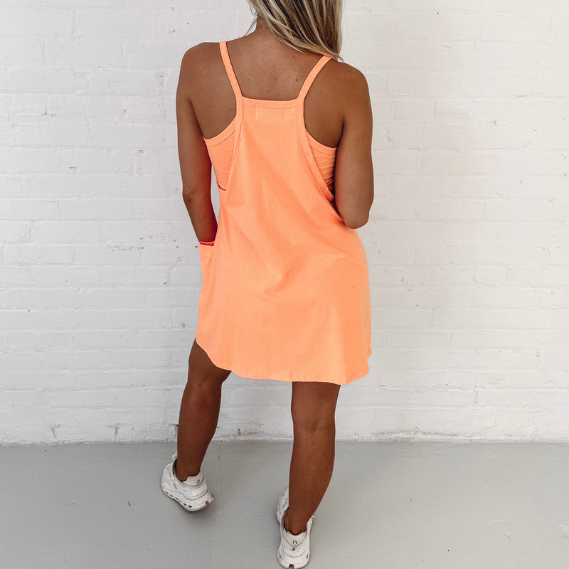 Carrington Active Dress - Orange
