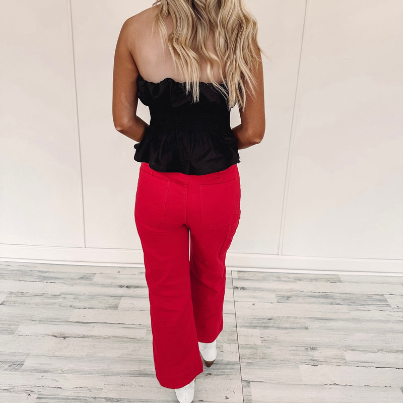 Ruby Red Pants