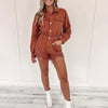 Madison Romper - Brown