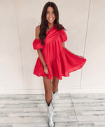 Jamie Dress - Red