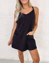 Carrington Active Romper - Black