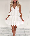 Tessa Tiered Dress - Cream