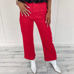 Ruby Red Pants