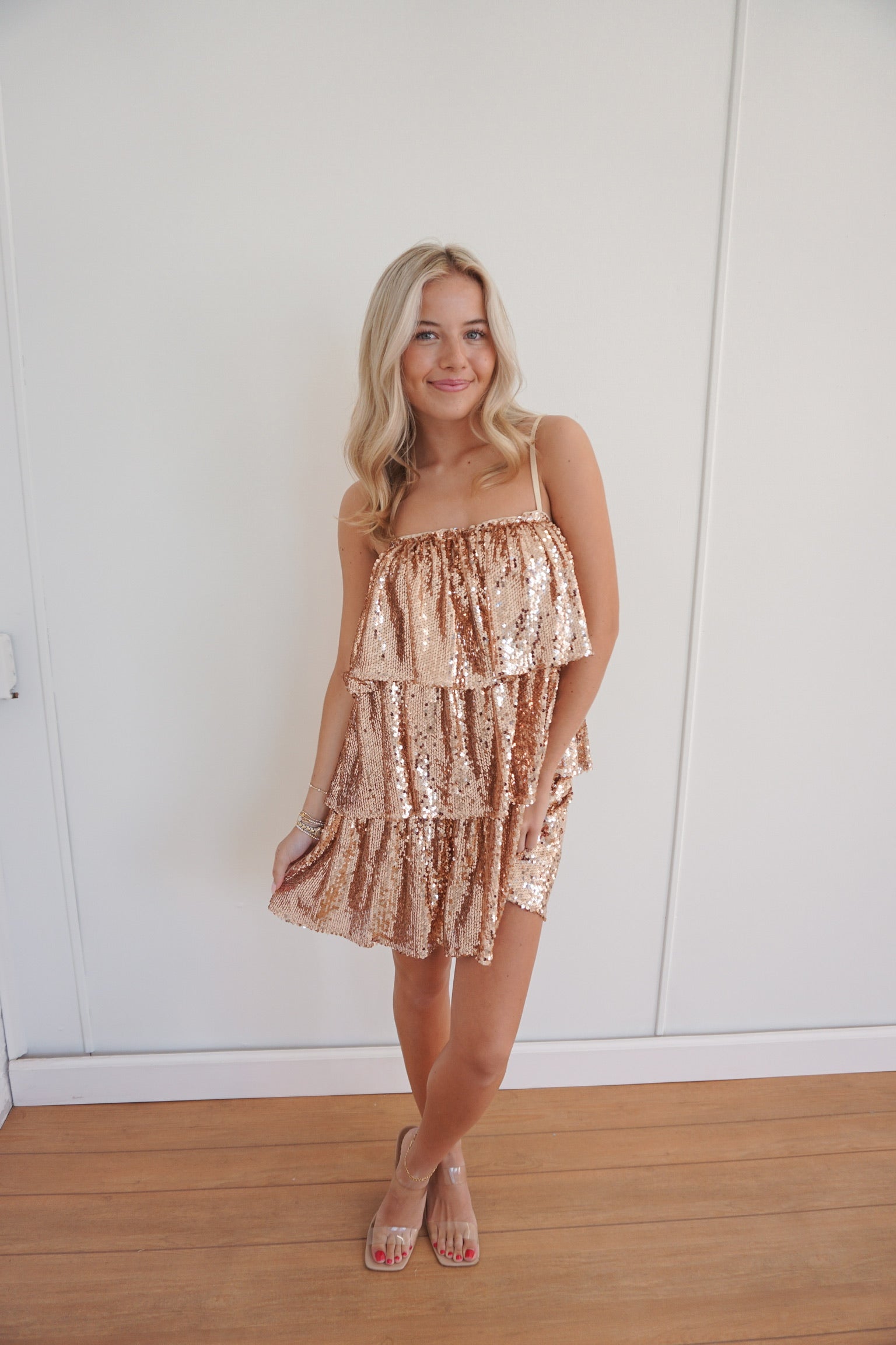 sequin tiered mini dress Black Mini Dress - Tiered Dress - Shift Dress - Sequin Dress