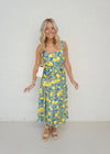Lemon Midi Dress
