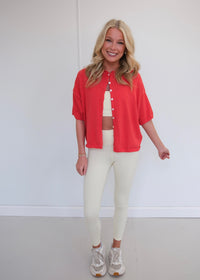 Maggie Cardigan - Red