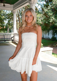 Olivia Dress - White