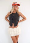 Amelia Vest - Black