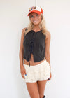 Amelia Vest - Black