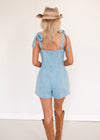 Sarah Denim Romper