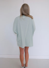 Comfy Striped Lounge Shorts - Mint
