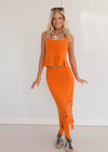 Margo Fringe Set - Orange