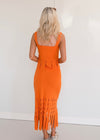 Margo Fringe Set - Orange