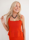 Bulldog Coin Necklace - Black