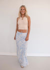 Miley Wrap Top - Orange