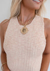 Tiger Coin Necklace