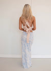 Animal Print Skirt - Light purple
