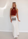 Brynn Maxi Skirt - White