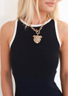 Bulldog Pendant Necklace