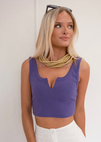 Purple Basic Tank