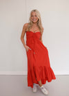 Marilyn Dress - Red