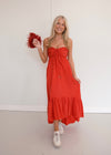 Marilyn Dress - Red