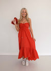 Marilyn Dress - Red
