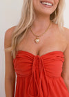 Puffy Heart Pendant Necklace