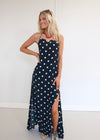 Phoebe Polka Dot Dress - Black