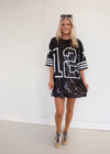 Black Sparkle Jersey