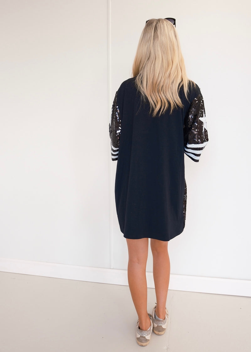 Black Sparkle Jersey