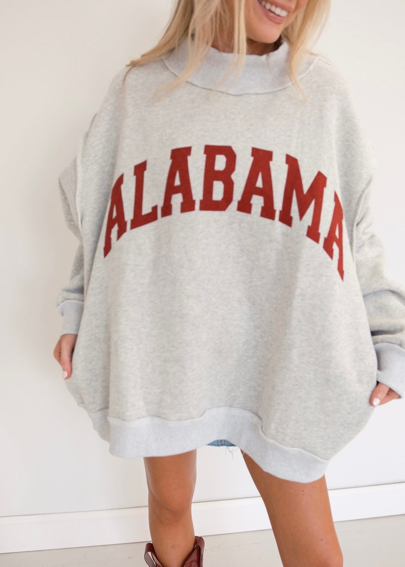 Alabama Mock Neck - Reversible