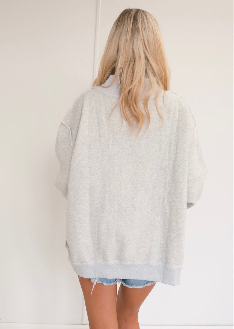 Merry Mock Neck Pullover
