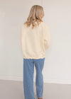 Eloise Mock Neck Sweatshirt - Yellow