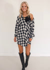 Sandy Flannel Dress