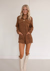 Callie Corduroy Romper