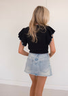 Gwen Sweater - Black/White