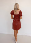 Penelope Leather Dress