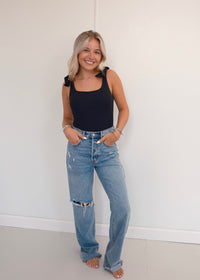 Kaleigh Black Bodysuit