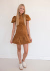Callie Suede Dress