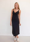 Iris Midi Dress - Black