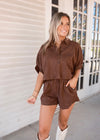 Amber Suede Set