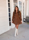 Autumn Suede Dress