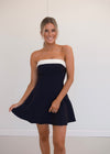 Bridget Strapless Dress - Black
