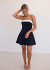 Bridget Strapless Dress - Black