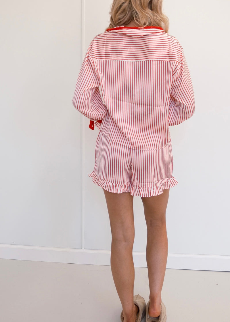 Red Striped Pajamas